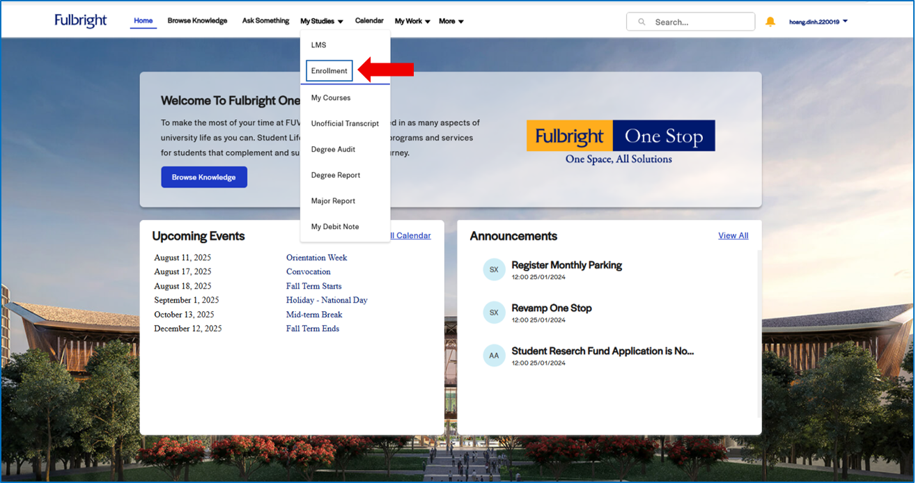 Instructions - Online Course Registration User Guide for Student